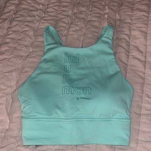 Lululemon energy Bra high neck. Could be worn as a tank or bra! Worn once.